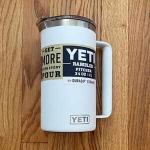 Yeti Rambler Ceramic Lid Pitcher in White